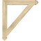 Ekena Millwork Traditional Arts & Crafts Rough Sawn Bracket, Douglas Fir, 4"W x 32"D x 36"H BKT04X32X36TRA03RDF - alternate 2